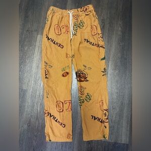 BDG Mustard Yellow Elastic Waist Pants